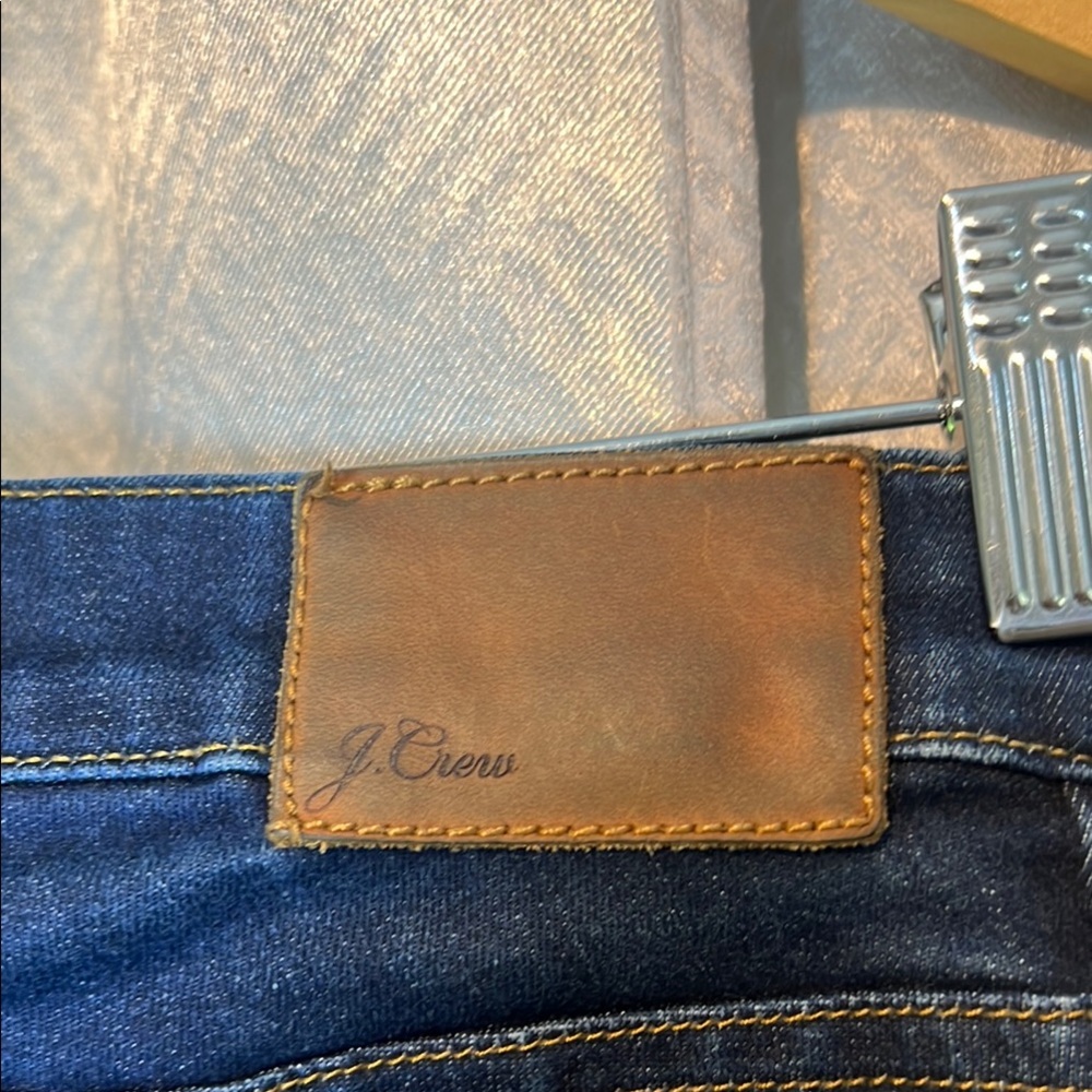 J Crew Maternity Toothpick Size 26 Dark Wash Stretch Skinny Jeans Ankle. (ord48) - Picture 10 of 13